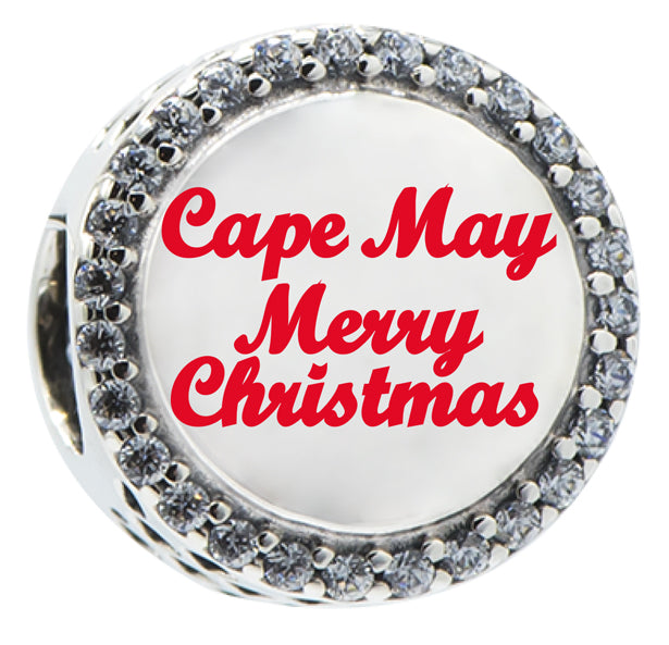 Cape May Merry Christmas Pandora Charm