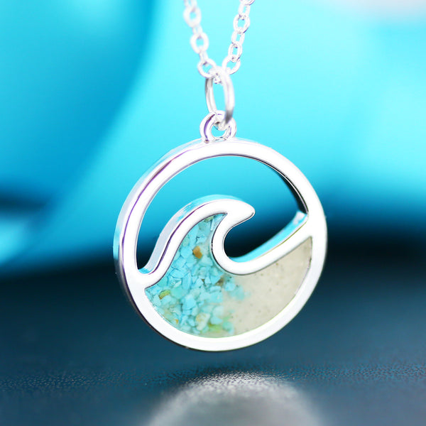Cape May Sand Wave Pendant by Dune Jewelry