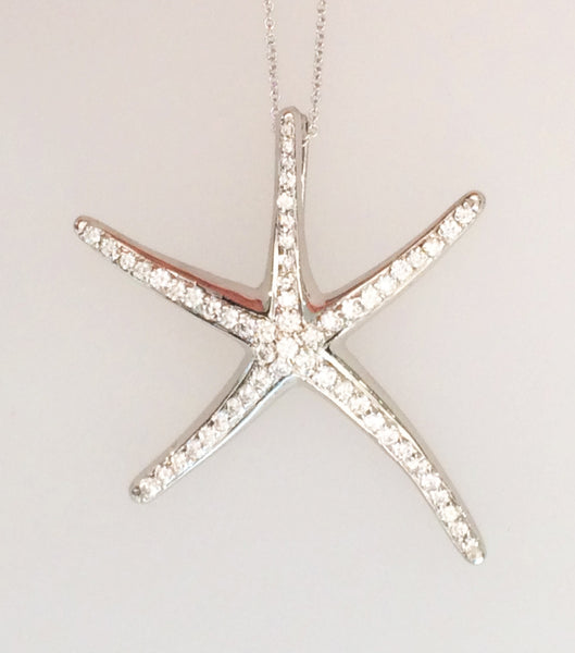 Starfish with Diamonds Large
