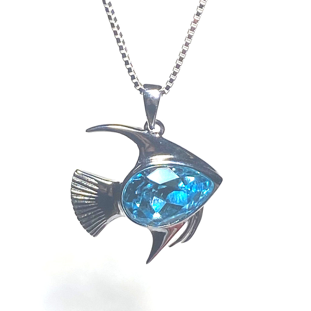 Angelfish Pendant and Necklace