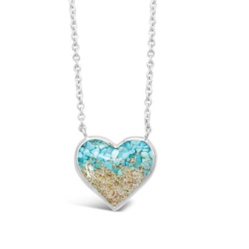 Full Heart Stationary Necklace by Dune